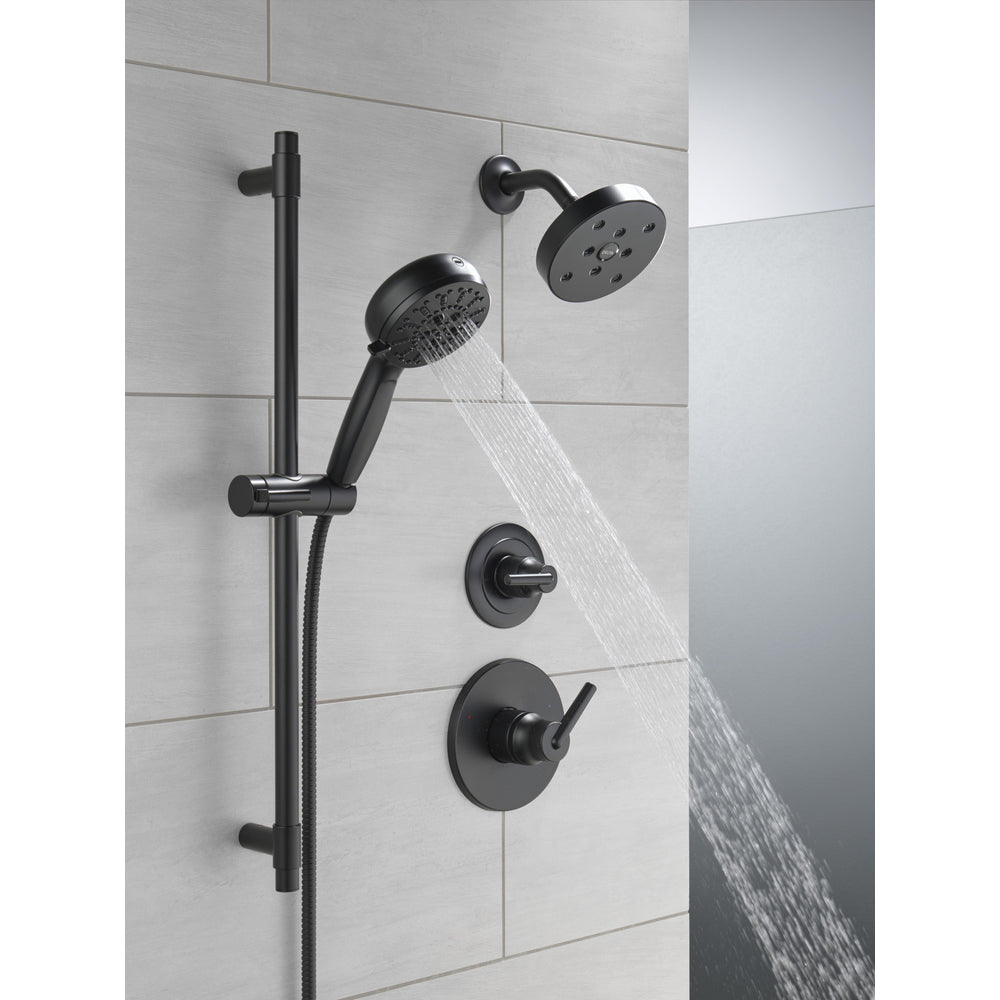 Delta 7-Setting Slide Bar Hand Shower with Cleaning