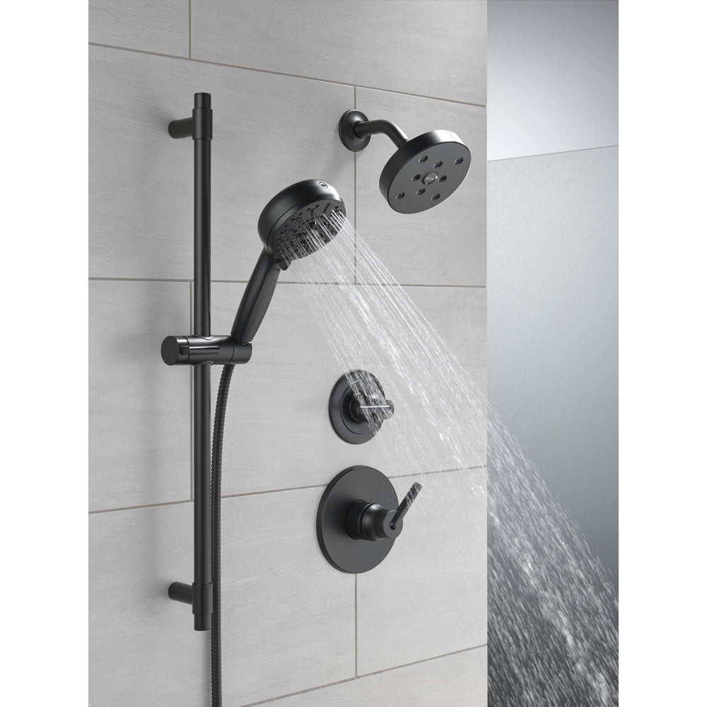 Delta 7-Setting Slide Bar Hand Shower with Cleaning