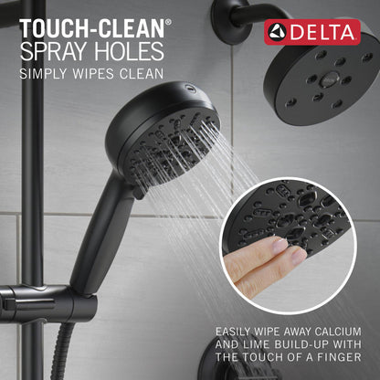 Delta 7-Setting Slide Bar Hand Shower with Cleaning