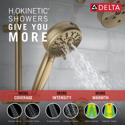 Delta 7-Setting Slide Bar Hand Shower with Cleaning