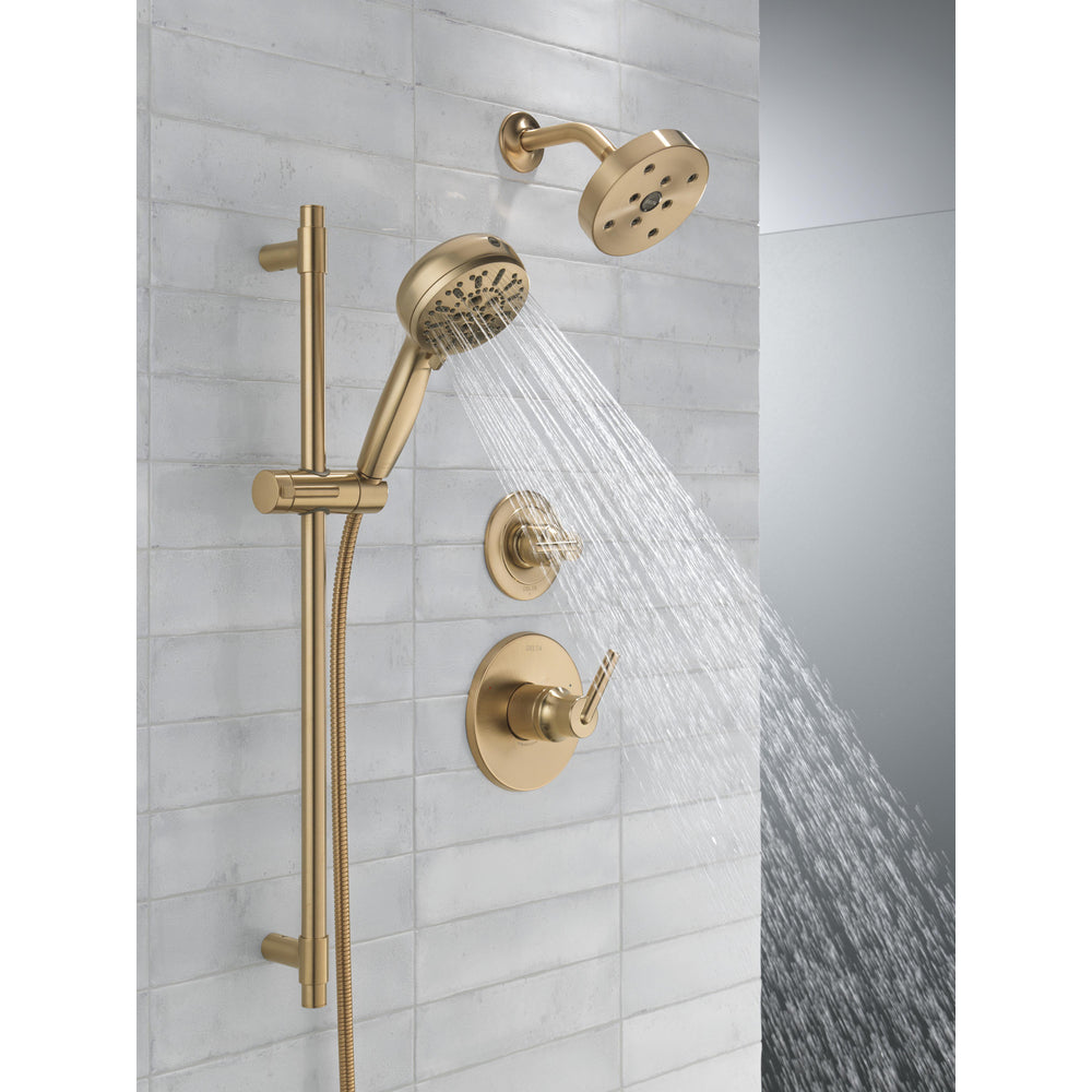 Delta 7-Setting Slide Bar Hand Shower with Cleaning