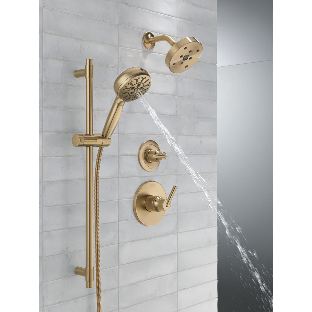 Delta 7-Setting Slide Bar Hand Shower with Cleaning