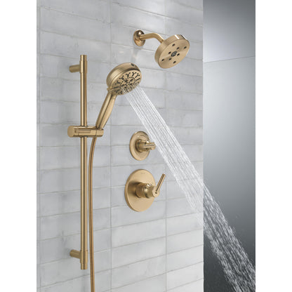 Delta 7-Setting Slide Bar Hand Shower with Cleaning