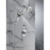 Delta 7-Setting Slide Bar Hand Shower with Cleaning