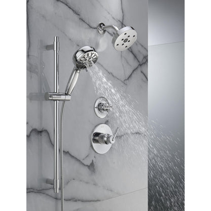 Delta 7-Setting Slide Bar Hand Shower with Cleaning