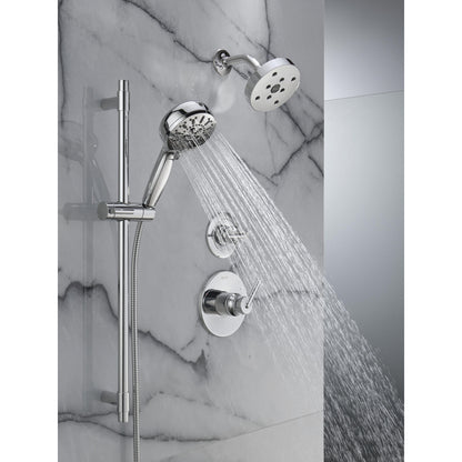 Delta 7-Setting Slide Bar Hand Shower with Cleaning