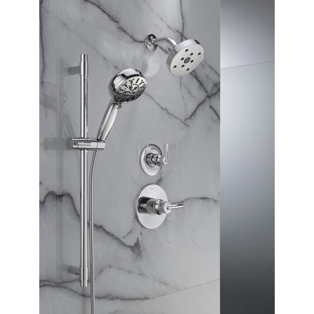 Delta 7-Setting Slide Bar Hand Shower with Cleaning
