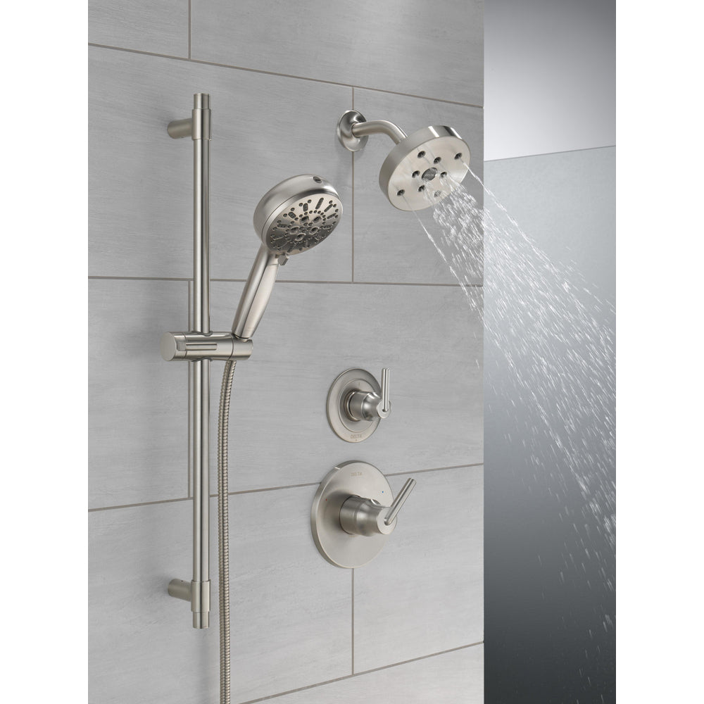 Delta 7-Setting Slide Bar Hand Shower with Cleaning