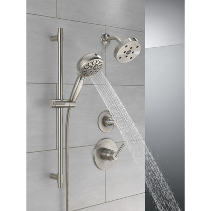 Delta 7-Setting Slide Bar Hand Shower with Cleaning