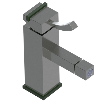 Rubinet Single Control Bidet Fitting (less drain) Satin Nickel