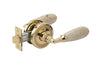 BEIGE MARBLE Door Lever Passage Set 5172