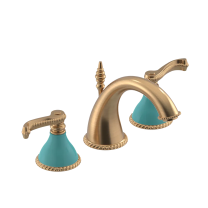 Rubinet Widespread Lav. Set. (less drain) Satin Gold