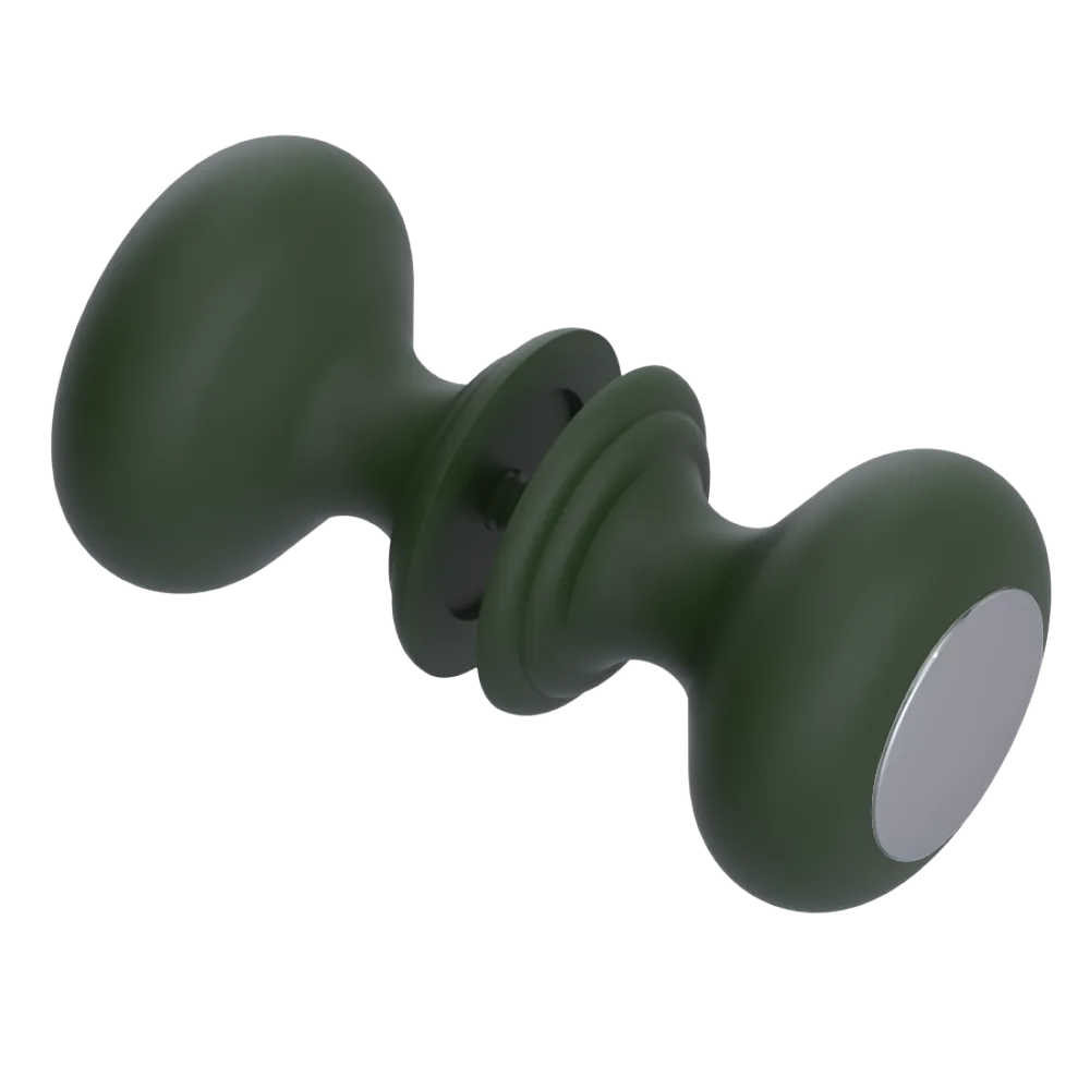Rubinet Shower Door Knob (set) Green Envy