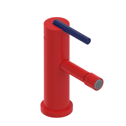 Rubinet Single Control Bidet Fitting (less drain) Red