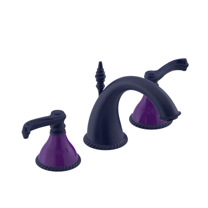 Rubinet Widespread Lav. Set. (less drain) Midnight Blue