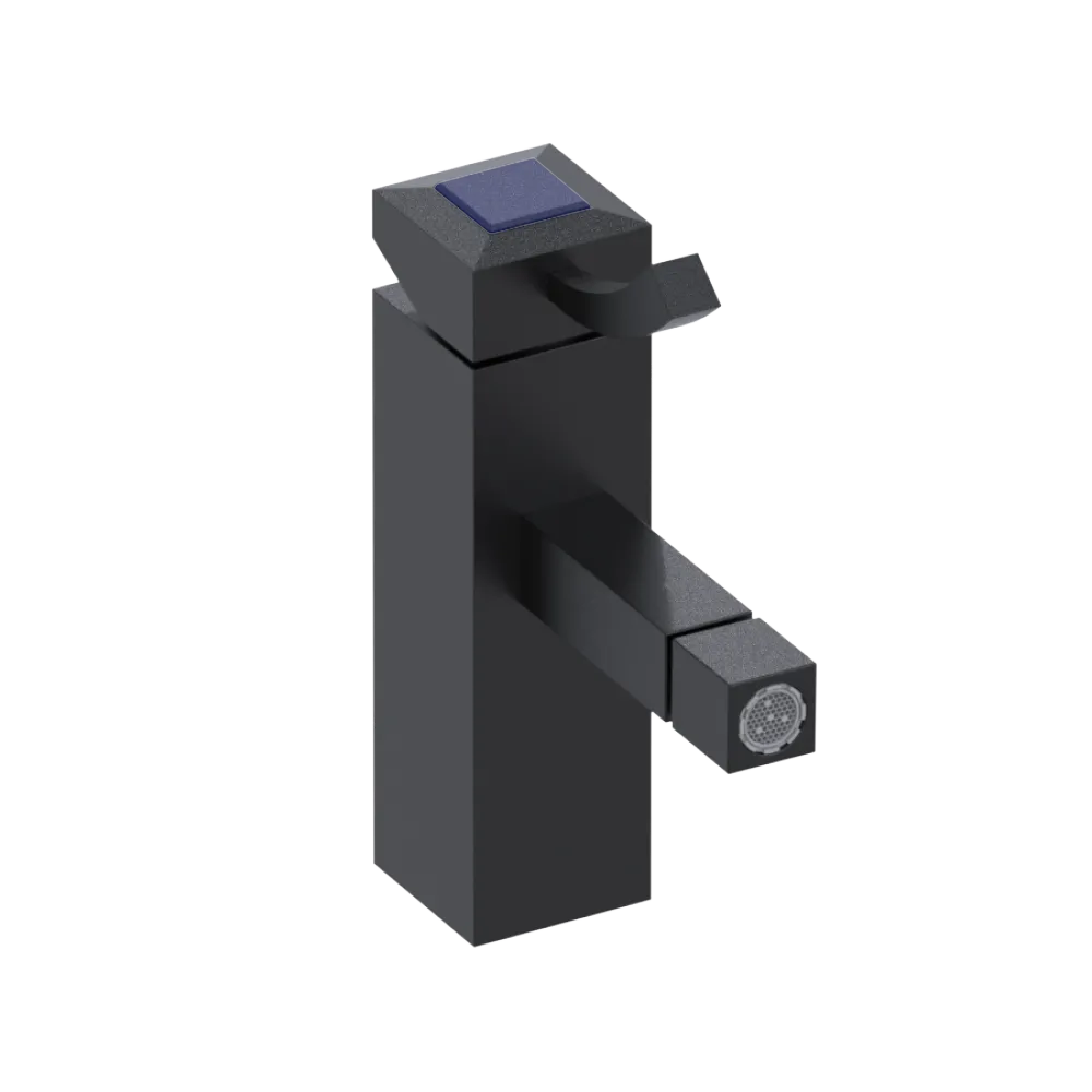 Rubinet Single Control Bidet Fitting (less drain) Matt Black