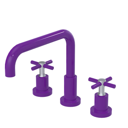 Rubinet Widespread Kitchen Set Purple Haze