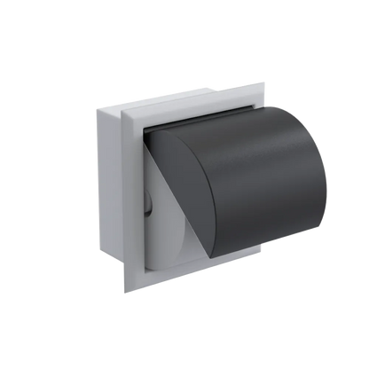 Rubinet RECESSED TOILET PAPER HOLDER Matt White