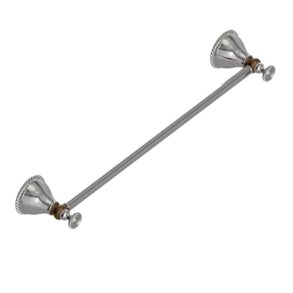 Rubinet Towel Bar 18" Polished Nickel