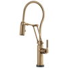 Brizo Smarttouch Articulating Kitchen Faucet With Finished Hose