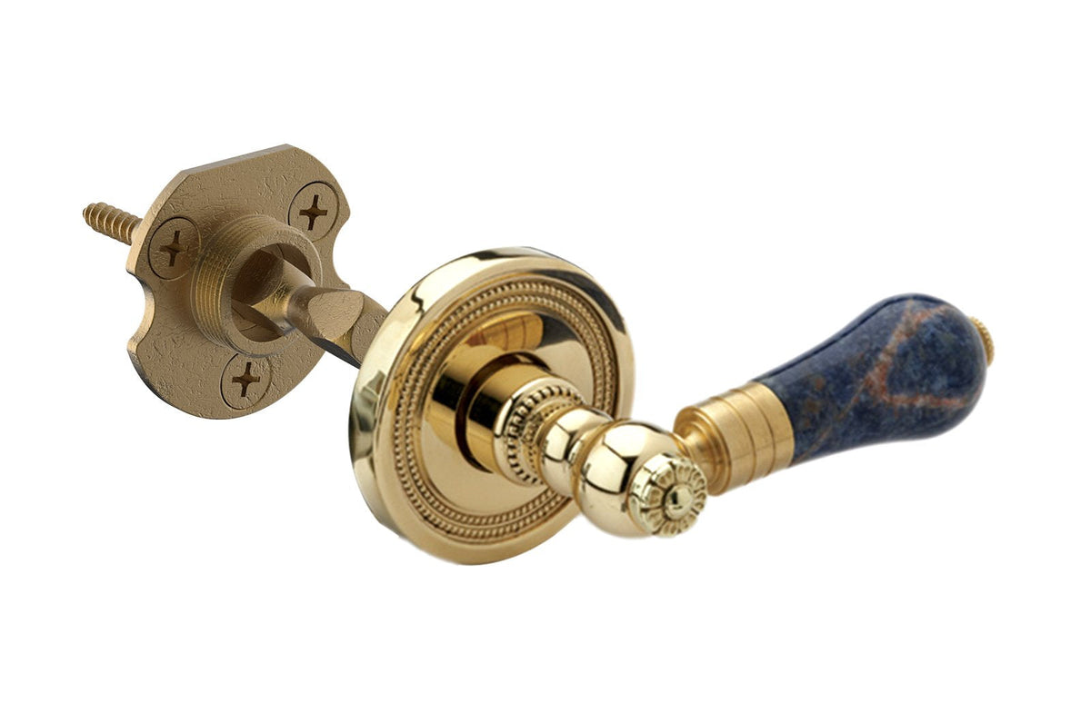 BLEU SODALITE Door Lever - Half Dummy 5211