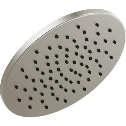 Universal Showering Raincan Single-setting 12" Metal - Lumicoat Stainless