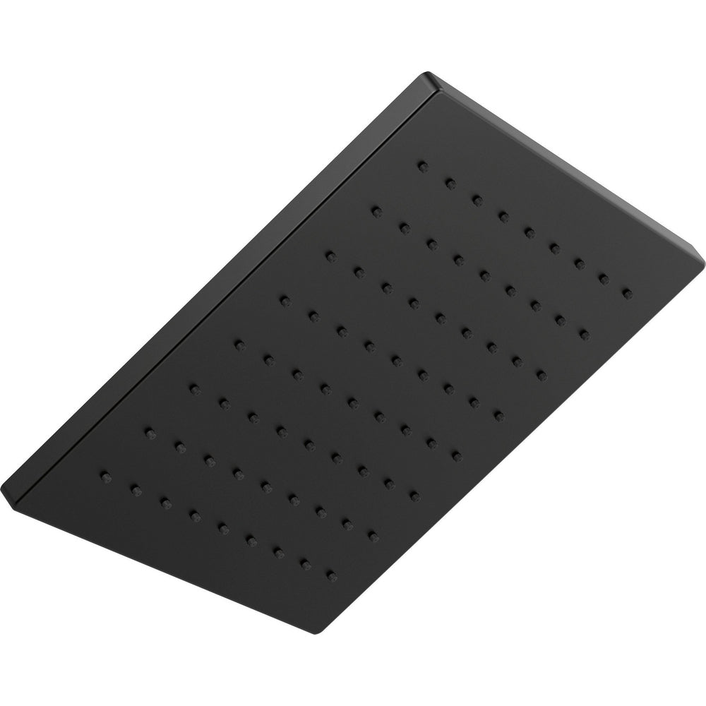 Universal Showering Raincan Single-setting 12" Metal - Matte Black