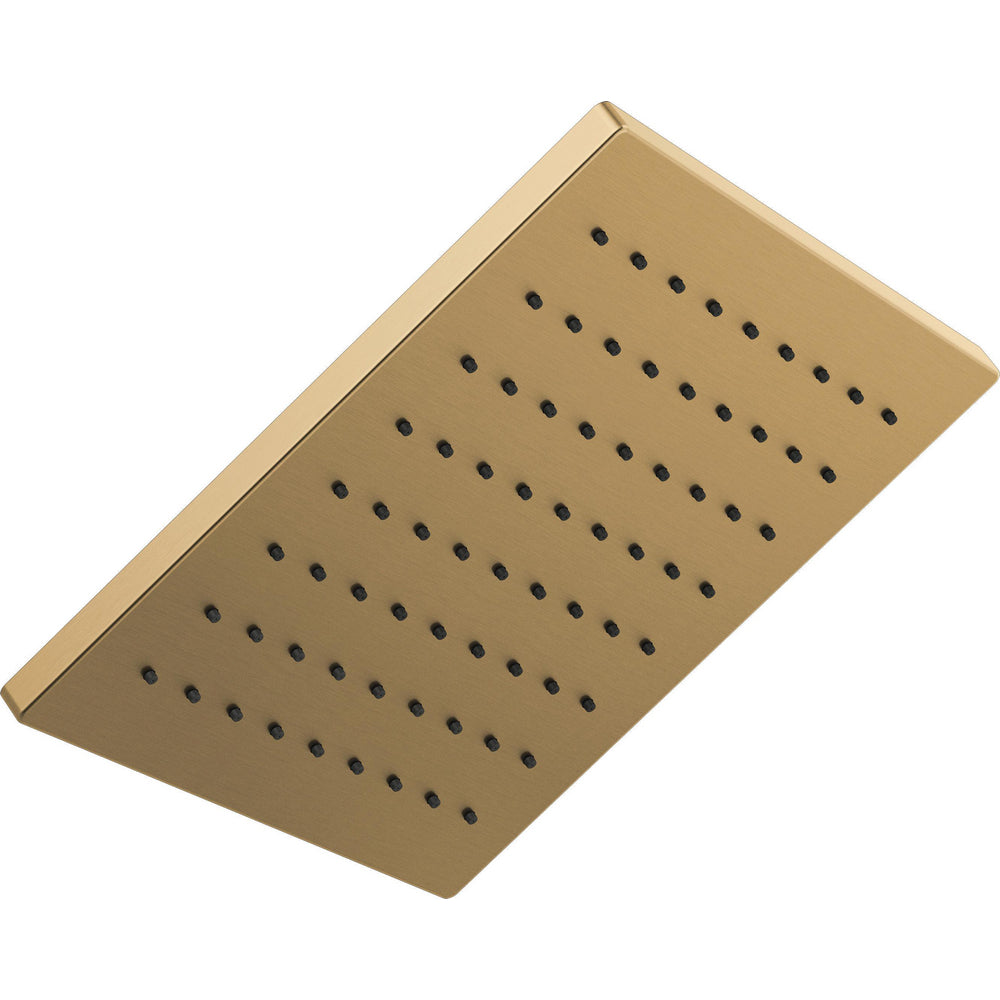 Universal Showering Raincan Single-setting 12" Metal - Champagne Bronze