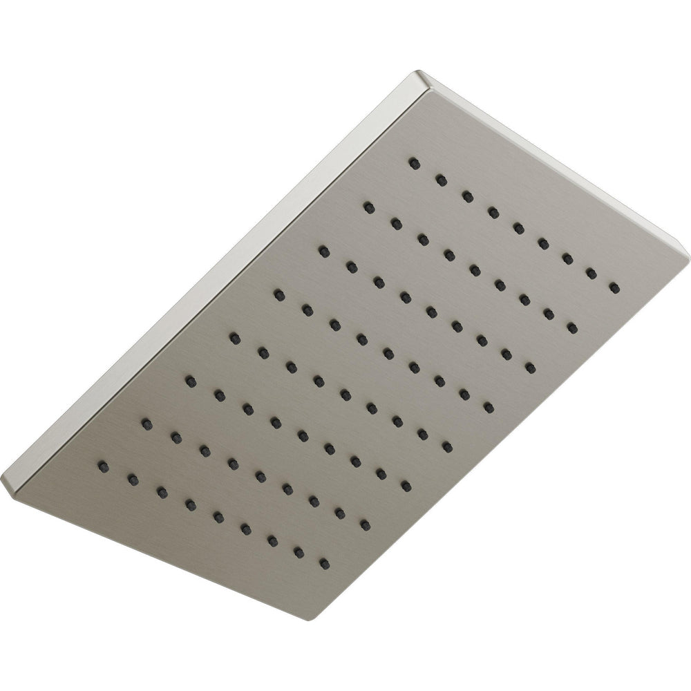 Universal Showering Raincan Single-setting 12" Metal - Stainless Steel