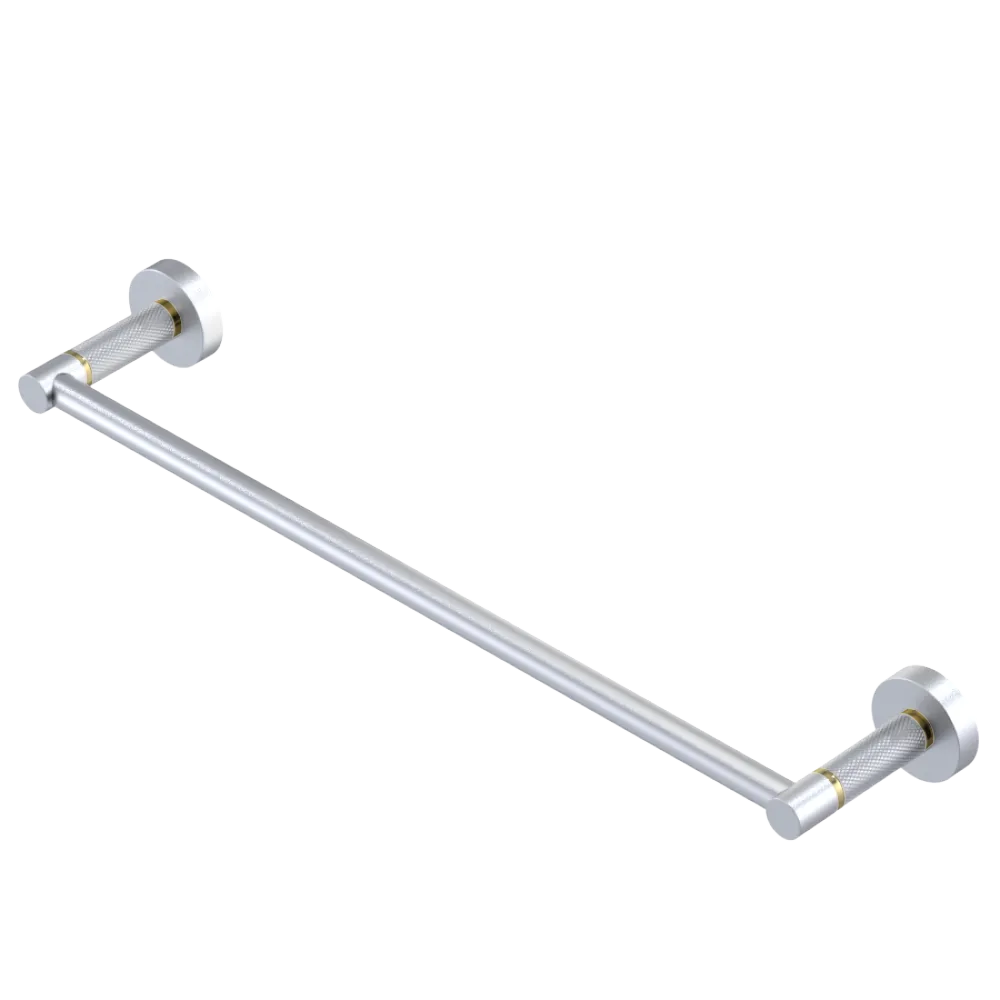 Rubinet Towel Bar 18" Satin Chrome
