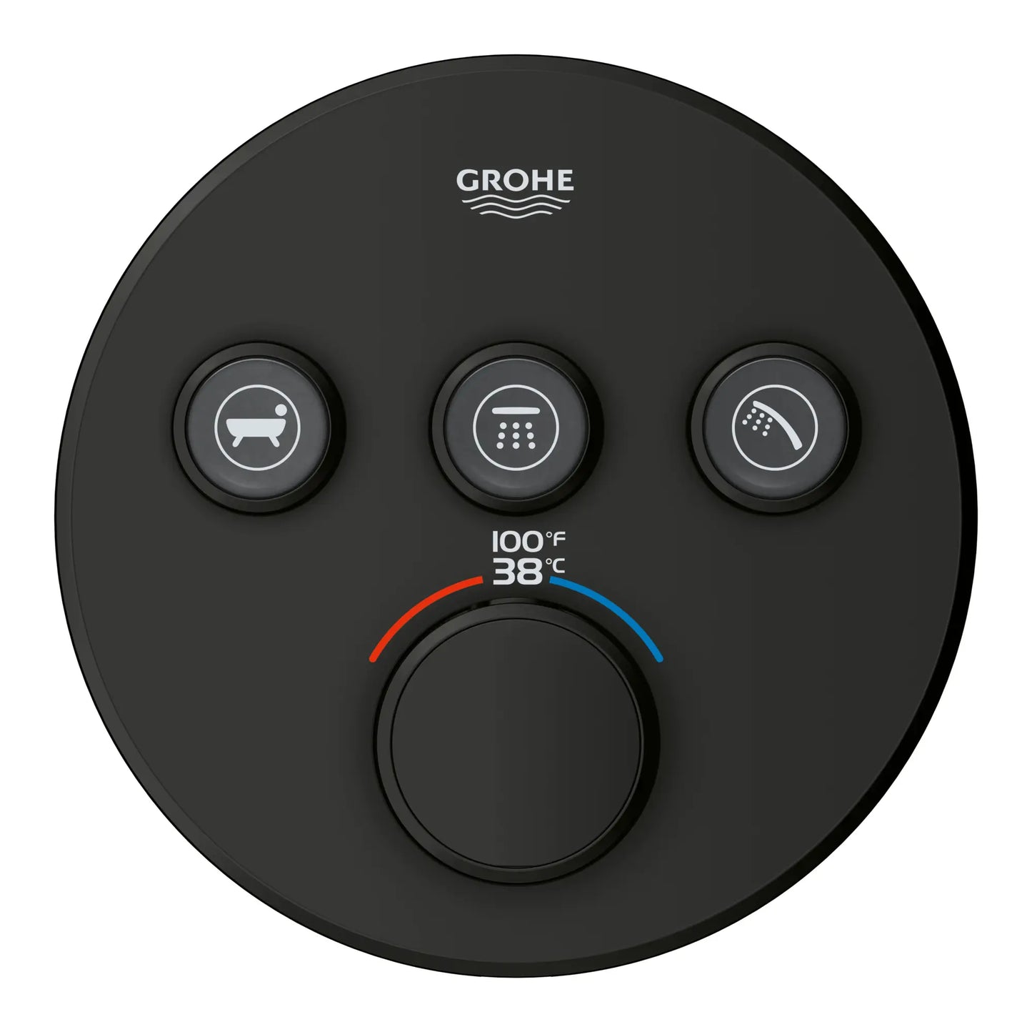 Grohtherm® SmartControl Triple Function Thermostatic Valve Trim