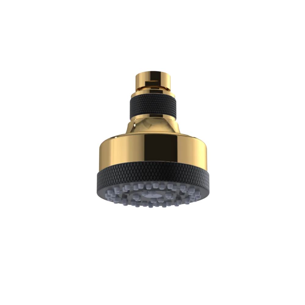 Rubinet 3 FUNCTION SHOWER HEAD Gold