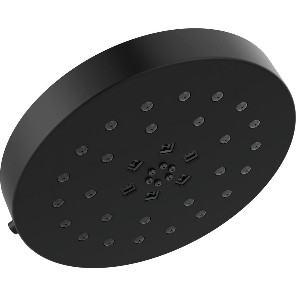 Universal Showering H2OKINETIC 4-SETTING Shower H Ead With Ultrasoak - Matte Black