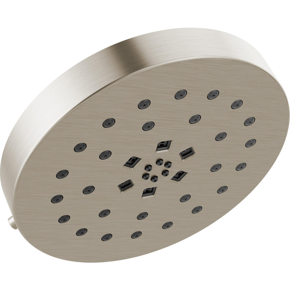 Universal Showering H2OKINETIC 4-SETTING Shower H Ead With Ultrasoak - Stainless Steel