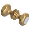Rubinet Shower Door Knob (set) Satin Gold