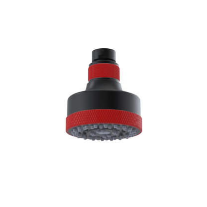 Rubinet 3 FUNCTION SHOWER HEAD Matt Black