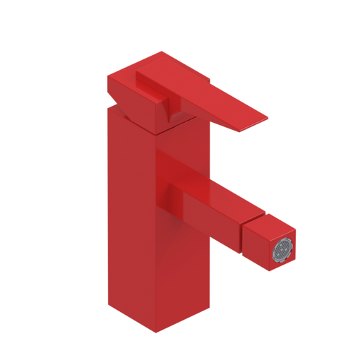 Rubinet Single Control Bidet Fitting (less drain) Red