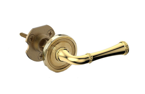Phylrich BEADED Door Lever - Half Dummy 5251