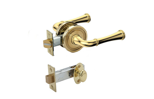 Phylrich BEADED Door Lever w/ Privacy Bolt 5253