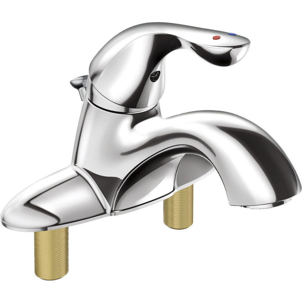 Classic Single Handle Lavatory Faucet . - Chrome