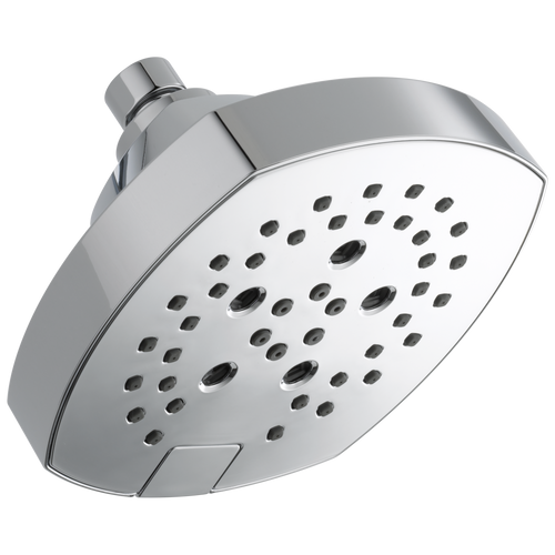 Delta Universal Showering - H2Okinetic® 5-Setting Shower Head In Lumicoat® Chrome