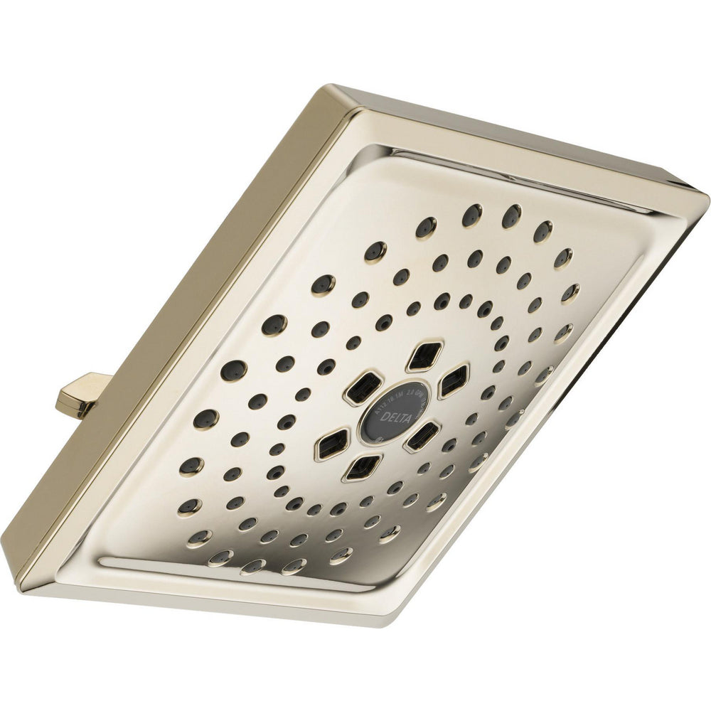 Universal Showering 3 Setting H2OKINETIC Square Raincan - Polished Nickel
