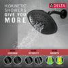 Delta H2Okinetic�� 3-Setting Raincan Shower Head