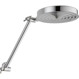Delta Single-Setting Raincan Shower Head with Adjustable Arm, Chrome