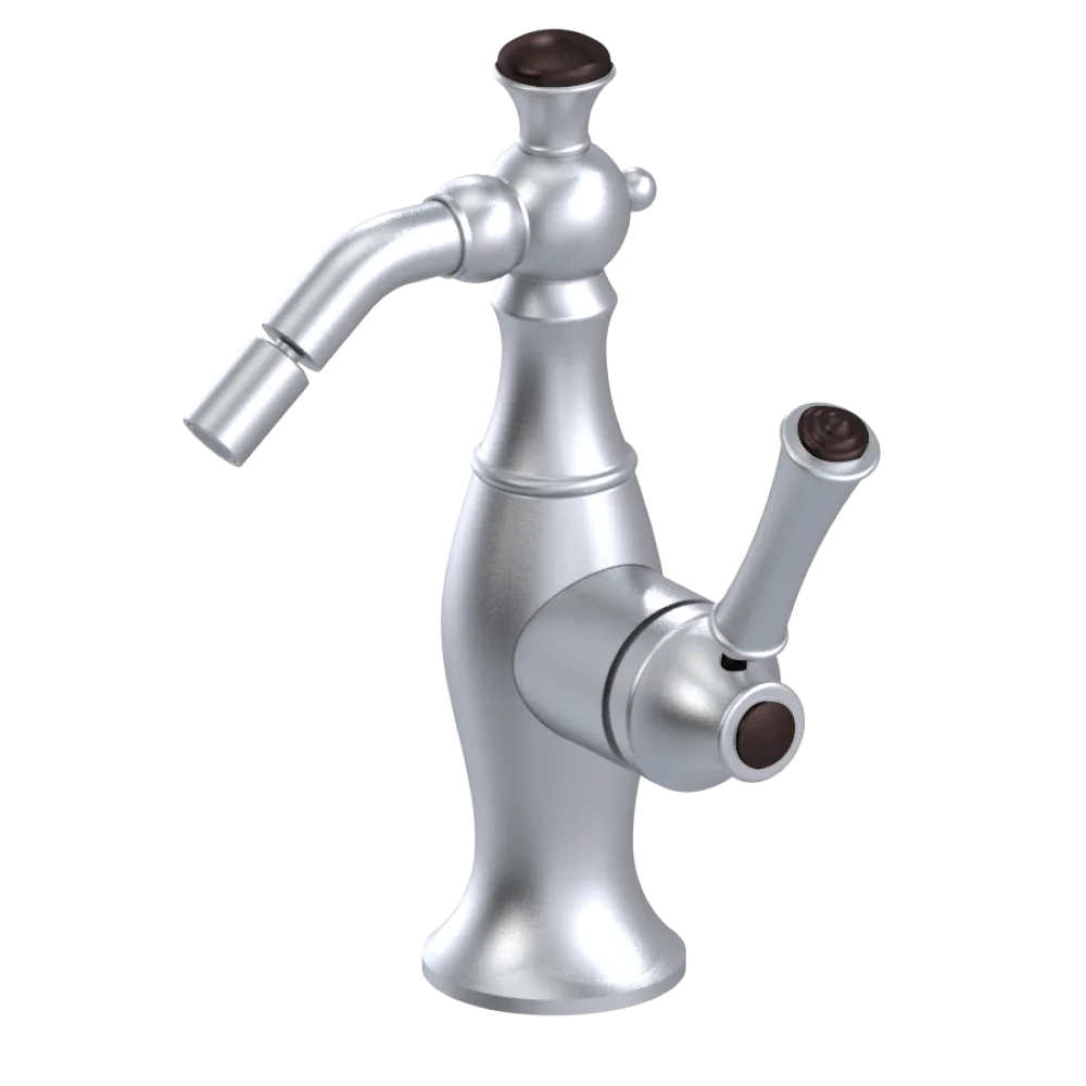Rubinet Single Control Bidet Fitting (less drain) Satin Chrome