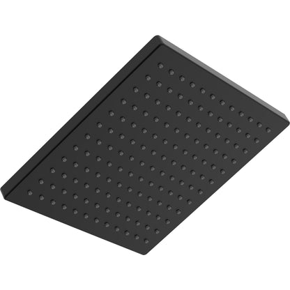 Universal Showering 10" Raincan Square Shower Head - Matte Black