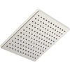 Universal Showering 10" Raincan Square Shower Head - Stainless