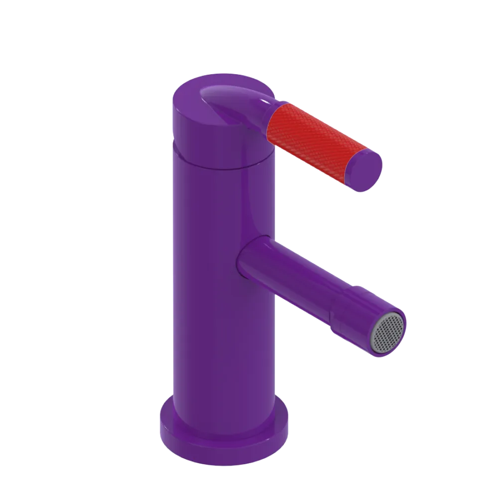 Rubinet Single Control Bidet Fitting (less drain) Purple Haze