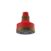 Rubinet 3 FUNCTION SHOWER HEAD Red