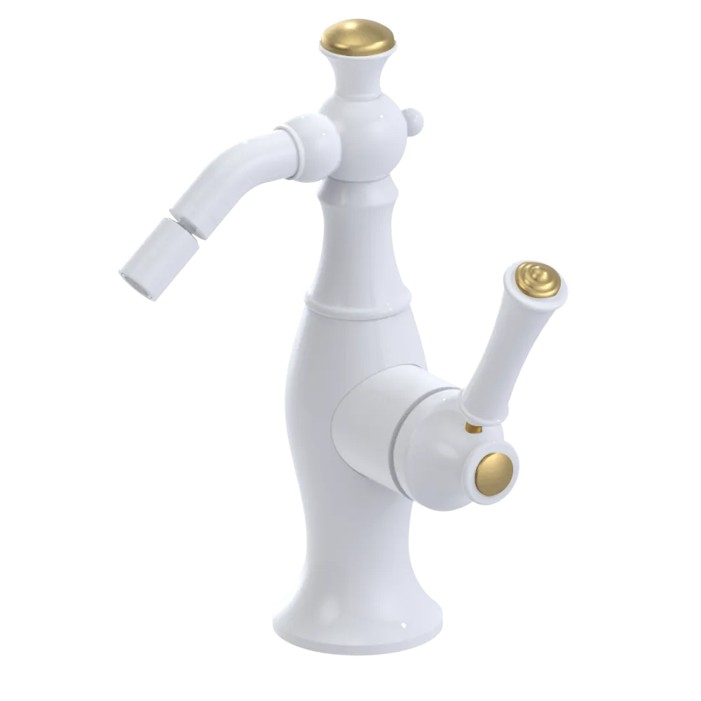 Rubinet Single Control Bidet Fitting (less drain) White